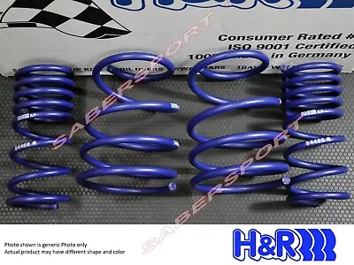 H&R Sport Lowering Springs For 1996-2002 Mercedes Benz W210 E300D E320 Sedan 2WD • $272.30