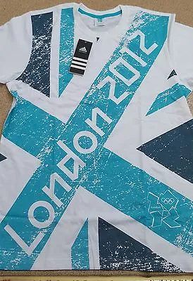 Official Olympic LONDON 2012 Men's Graphic T-Shirt Size: M • £14.99