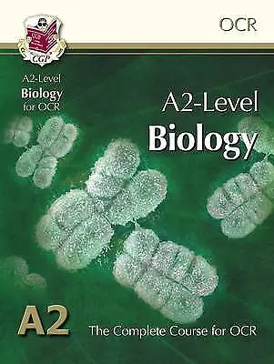 CGP Books : A2-Level Biology For OCR: Student Book Expertly Refurbished Product • £3.16