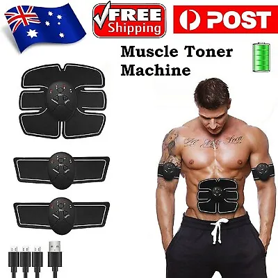 BEST ABS Abdominal Toning Trainer Ab Sport Exercise Belt EMS Muscle Stimulator • $50