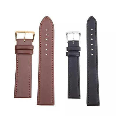 £1.80 • Buy Universal Leather Watch Strap Wristwatch Band Belt Replacement Men Women 12-20mm
