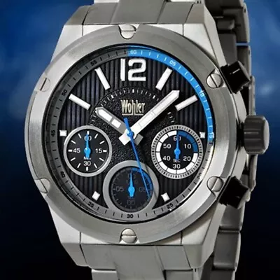 Wohler Mens Multi Function Chronograph Link Bracelet Watch - NEW • $109.65