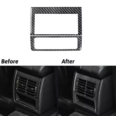 2X For BMW M5 E39 1998-2003 Carbon Fiber Intrior Rear Air Vent Outlet Cover Trim • $18.90