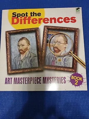 $14.15 • Buy Spot The Differences : Art Masterpieces Book 2 By Dover Publications  Brand New
