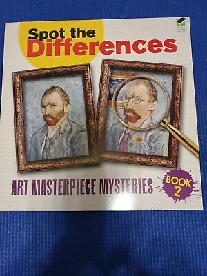 $14.15 • Buy Spot The Differences : Art Masterpieces Book 2 By Dover Publications  Brand New