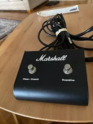 Marshall PEDL-90100 2 Button Footswitch For MG50FX! F6 • $18