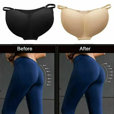 £14.92 • Buy Big Butt Booty Padded Enhancer Body Shaper Girdle Panties Silicone Buttocks Pads