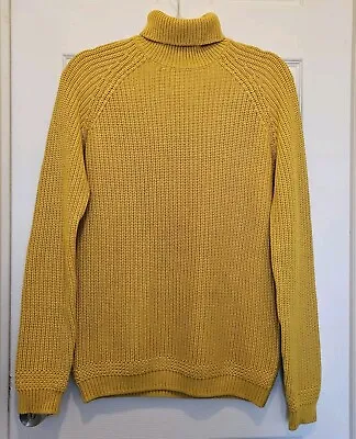 Zara Man Dark Yellow Turtle Neck Sweater Medium • $25