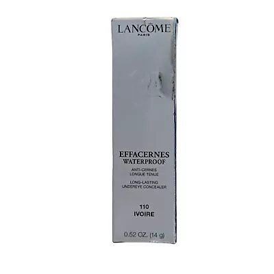 Lancome Effacernes Waterproof Under Eye  Concealer ~ 0.52 Oz ~ 110 IVOIRE -  NIB • $25.90