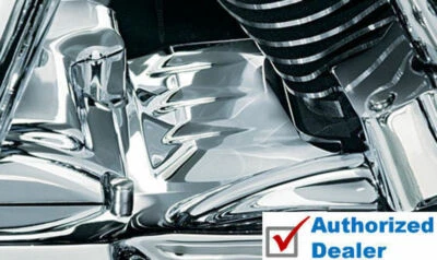 $44.99 • Buy Kuryakyn Chrome Rear Cylinder Engine Base Cover Trim Harley Touring Bagger 02-06