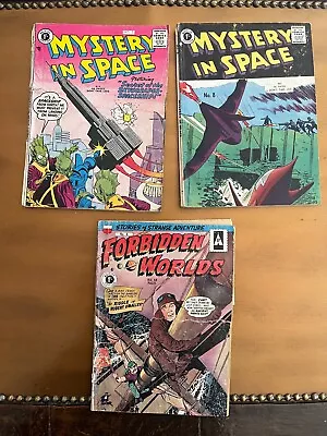Mystery In Space 5 & 8 Forbidden Worlds 4  - 1950s Thorpe & Porter? UK • $14.99