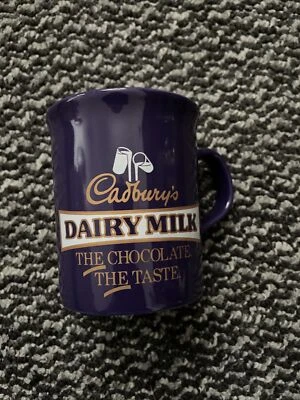 £6 • Buy Vintage Cadbury's Dairy Milk Mug The Chocolate The Taste Coloroll England Mug