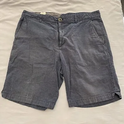 VOLCOM FRICKIN CHINO SHORT 100% Cotton 9  Inseam Regular Fit Blue Size 38 Shorts • $9.99