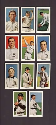 1909-1911 BUFFALO BISONS ~ T206 CCC Complete Team REPRINT Set ~ ALL 11 Cards • $15