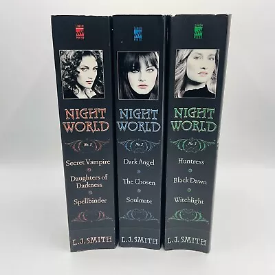 Night World Lot Of 3 Books Series 9 Titles In 3 Paperbacks L J Smith 1997 VTG • $29.80