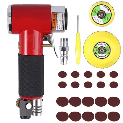 Mini Air Sander 1 /2 /3  Dual Action Random Orbit Grinding Car Polisher Buffer • $54.95