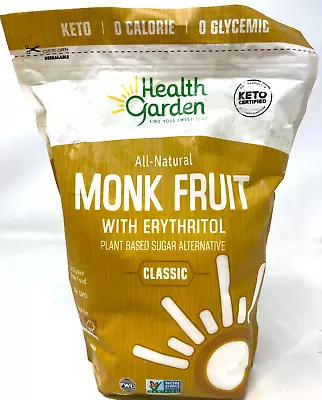 Health Garden Classic Monk Fruit Sweetener 3 Lb  ~ EXP 8/26 • $35
