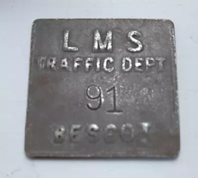 London Midland Scottish Railway Bescot Traffic Paycheck • £3.99