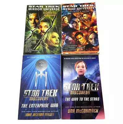 Star Trek Discovery Mirror Myriad Universe War Stars Shards Shadows Prism LOT/4 • $9.75