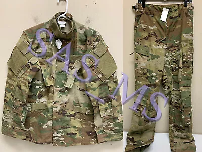 Army Issued Aircrew Combat Uniform A2cu Multicam Ocp Jacket And Trouser Mr New • $149.99