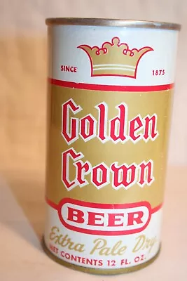 Golden Crown Beer 12 Oz. 1970's SS Pull Tab Beer Can - Los Angeles California • $1