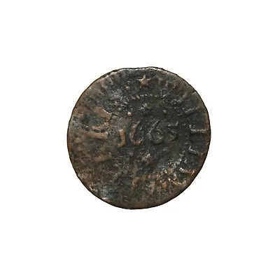 England 1665 Essex Colchester William Ferris Copper Farthing Trade Token • £19