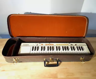 Vtg Casiotone Portable Synth 44 Key Mini Keyboard Mt35 W/ Case 1985 Japan Tested • $78.99