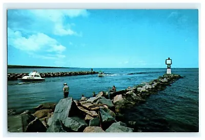 Menemsha Harbor Martha's Vineyard Island MA Massachusetts Vintage Postcard • $12.33