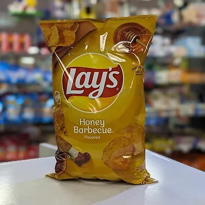 Lays Honey Barbecue Potato Chips 184g X 1 Bag USA Import • £8.99