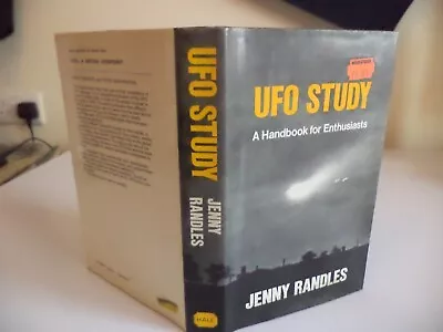 UFO STUDY A HANDBOOK FOR ENTHUSIASTS Old Vintage Book JENNY RANDLES 1ST EDITION • £14.99