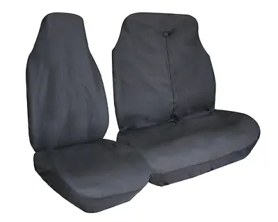 HYUNDAI ILOAD Universal Van Seat Covers Leatherette Black + Free Delivery • $24.65