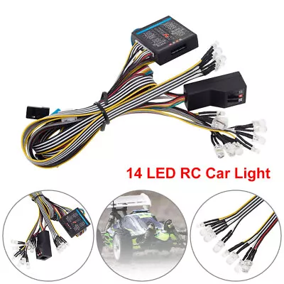 14 LED RC Car Light DIY Steering Light New For 1/10 1/8 Scale Model RC Car Truck • £15.57