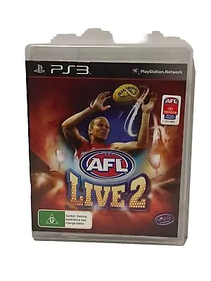 AFL Live 2 Playstation 3 PS3 Game + Manual 2013 Tru Blu ~ Free Tracked Postage • $15.97