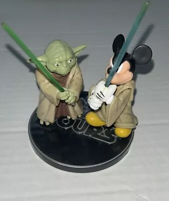 Disney Star Wars Star Tours Mickey Mouse Yoda Jedi Action Figures • $25.99