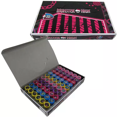 New 60pc Monster High Self Inking Stamp Set Kid School Supplies Party Favors • $30.62