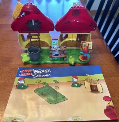 Mega Bloks Peyo The Smurfs Papa Smurf’s House 10752 (No Box Only What’s In Pic) • $20