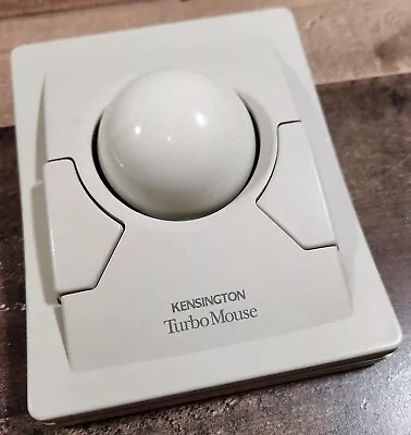 Apple Macintosh Kensington Turbo Mouse Trackball Model 64100 Vintage Computing • $26.90