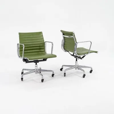 2007 Herman Miller Eames Aluminum Group Management Desk Chair In Green 12+ Avail • £1005.35