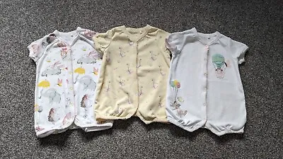 Baby Girls Clothes NEXT 3-6 Months Summer All Ine One Rompers • £3.75
