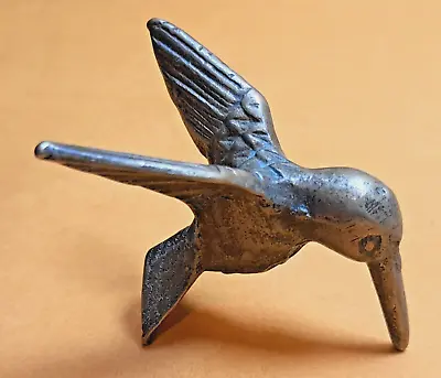 Vintage Solid Brass Birds Figurines Statue Hummingbird Metal Home Decor • $11.24