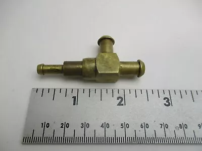 22-424251 Mercury Mariner Outboard  Brass Fuel Connector Tee Fitting Assy 424253 • $24.99