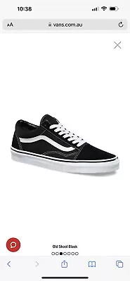 VANS LEATHER Old Skool Classic Size 7.5 US Women’s • $80