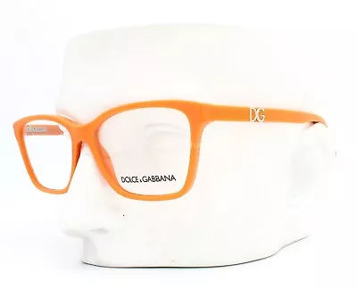 Dolce Gabbana D&G 3153PM 702 Eyeglasses Glasses Bright Orange W/Silver Logo 52mm • $75