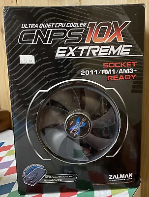 Zalman CNPS10X Extreme 120mm CPU Processor Cooler Heatsink Fan Speed Controller • $75