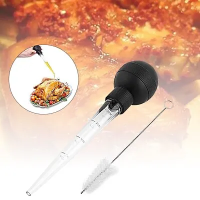 Turkey Baster 30ml Chicken Baster BBQ Oil Pipe Fresh Food Syringe Suck Pump  BG • £6.50