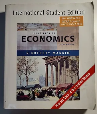 Principles Of Microeconomics By N. Gregory Mankiw (Paperback 3rd Edition 2003) • £7