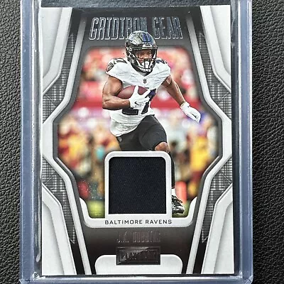 2022 Panini Playbook J.K. DOBBINS GRIDIRON GEAR JERSEY RAVENS T213 • $1.99