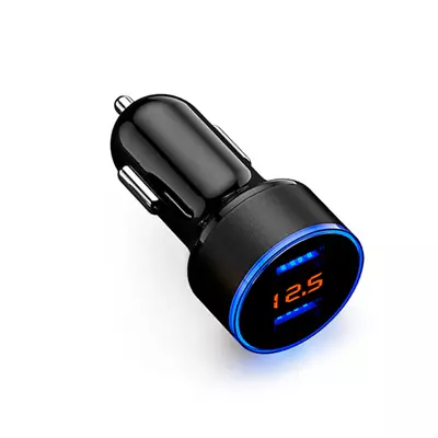 Car Charger Fast Charging Dual USB Cigarette Lighter Adapter LED Digital Display • $8.90