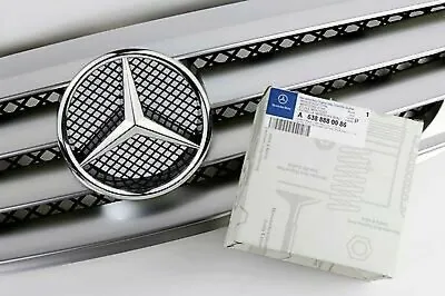 2003 04 05 06 For Mercedes W220 S Class Silver Sport Grille After Facelift Only  • $259