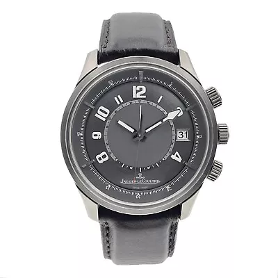 Jaeger LeCoultre Amvox Alarm Titanium Gray 42mm Automatic Mens Watch 190.T.97 • $7495